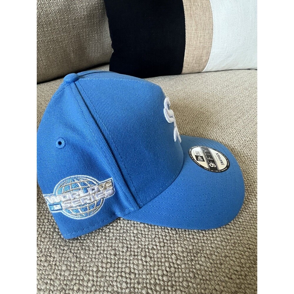Chicago White Sox New Era 9FORTY A-Frame Blue Adjustable Snapback Hat Cap New - Picture 2 of 7
